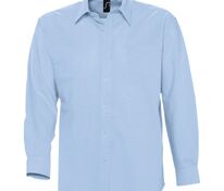 Рубашка мужская с длинным рукавом Boston, голубая арт.1836.14