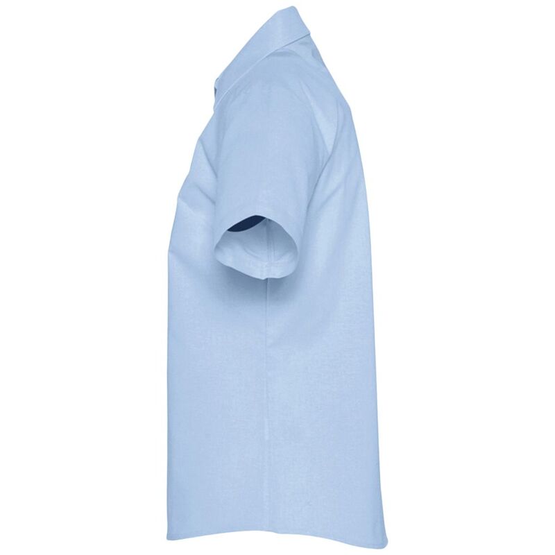 Рубашка женская с коротким рукавом Elite, голубая арт.1839.14