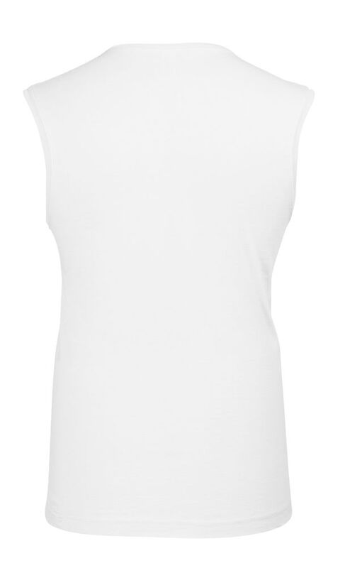 Футболка мужская без рукавов Jazzy 170, белая арт.1375.60