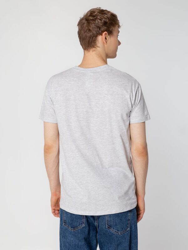 Футболка унисекс Regent 150, светло-серый меланж арт.1376.16