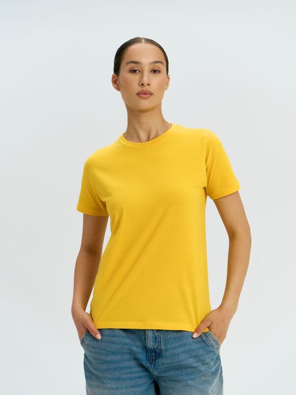 Футболка унисекс Regent 150, желтая арт.1376.80