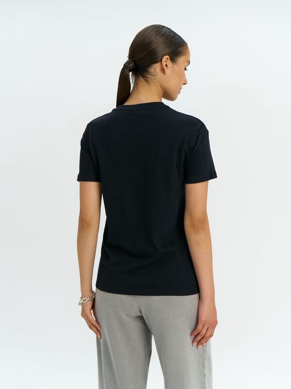 Футболка унисекс Regent 150, черная арт.1376.30