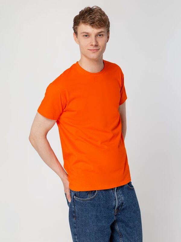 Футболка унисекс Regent 150, оранжевая арт.1376.20