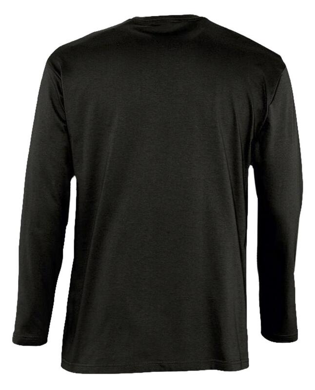 Футболка с длинным рукавом Monarch 150, черная арт.1377.30