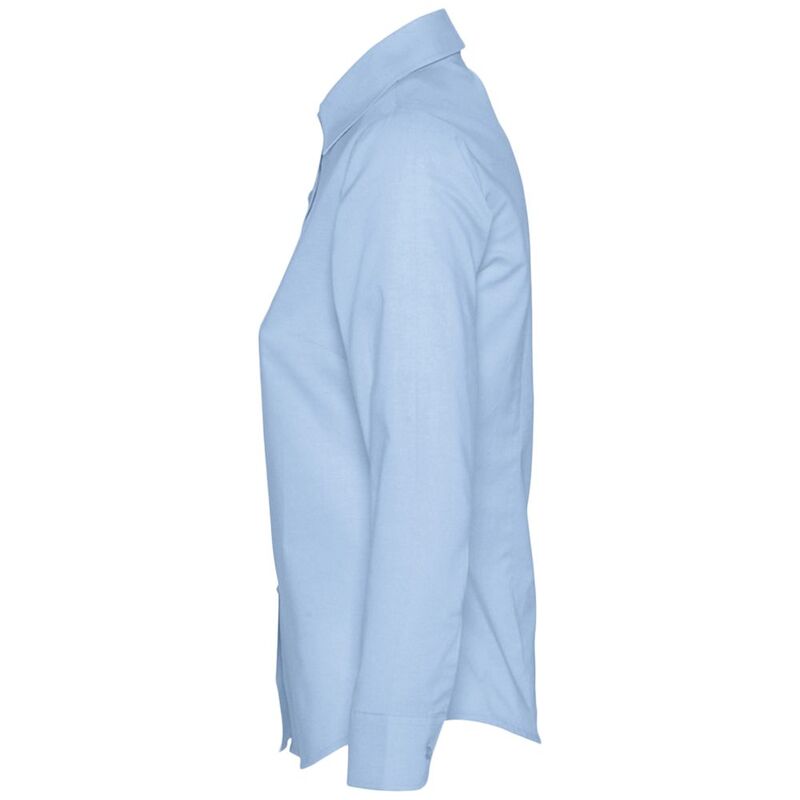 Рубашка женская с длинным рукавом Embassy, голубая арт.1838.14