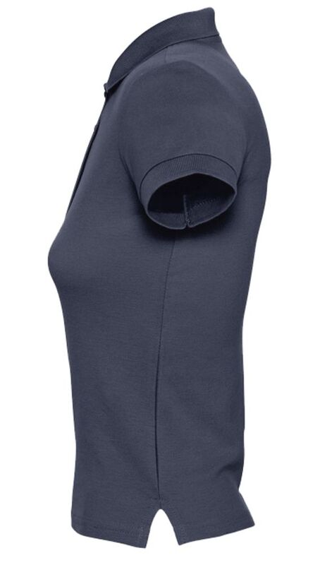 Рубашка поло женская People 210, темно-синяя (navy) арт.1895.40