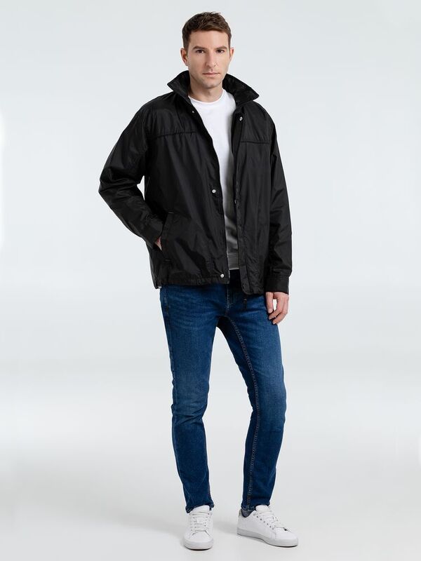 Ветровка мужская Mistral 210, черная арт.1842.30