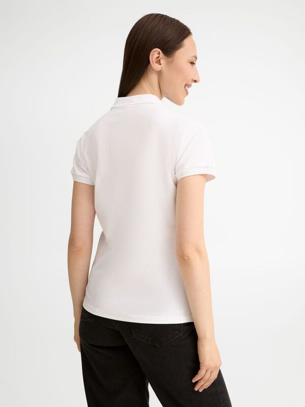 Рубашка поло женская People 210, белая арт.1895.60