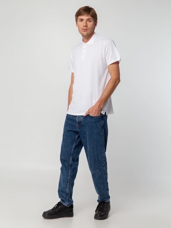 Рубашка поло мужская Spring 210, бежевая арт.1898.10