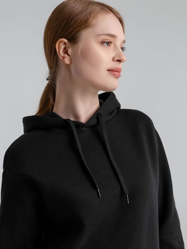 Толстовка с капюшоном Slam 320, черная арт.2401.30