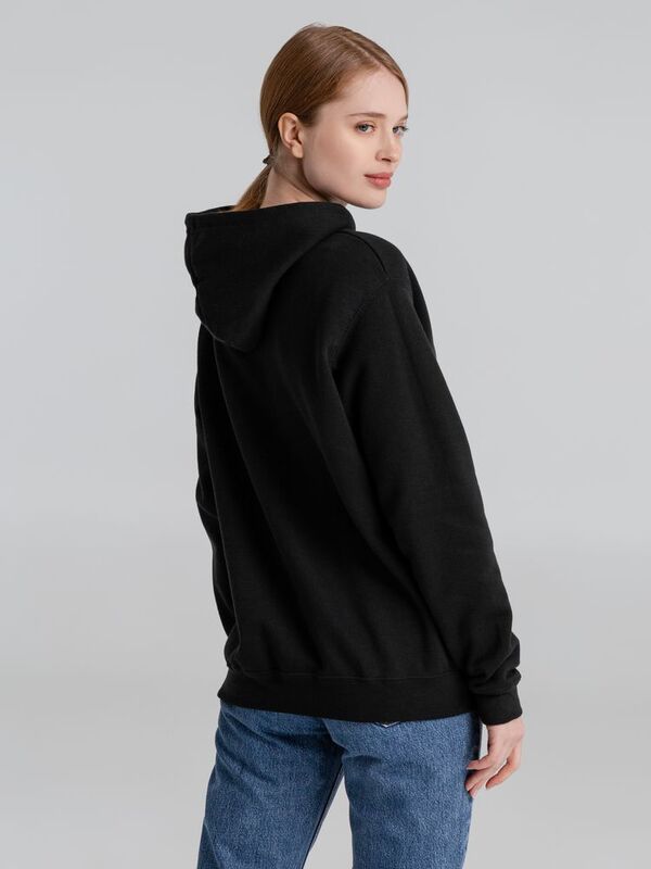 Толстовка с капюшоном Slam 320, черная арт.2401.30