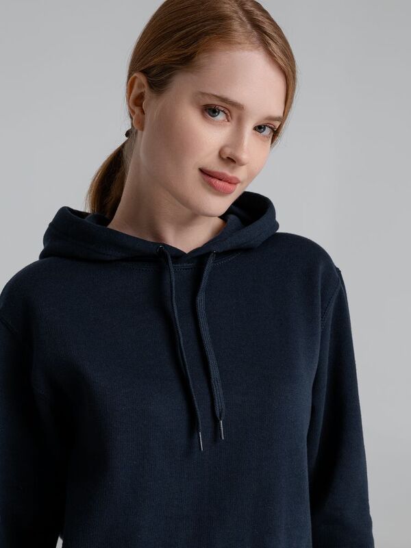 Толстовка с капюшоном Slam 320, темно-синяя арт.2401.40