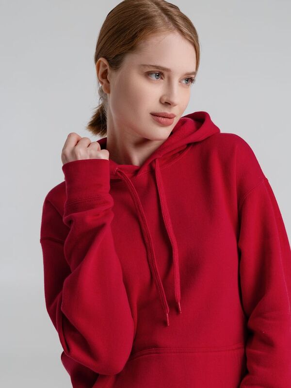 Толстовка с капюшоном Slam 320, красная арт.2401.50