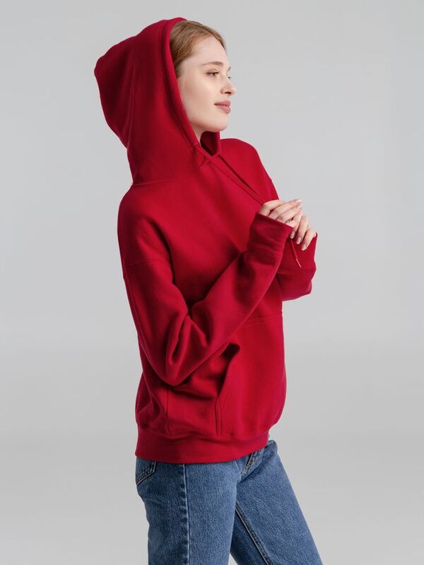 Толстовка с капюшоном Slam 320, красная арт.2401.50