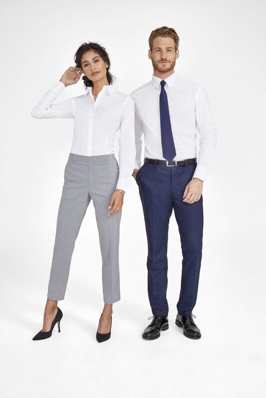 Рубашка мужская с длинным рукавом Brighton, белая арт.2508.60