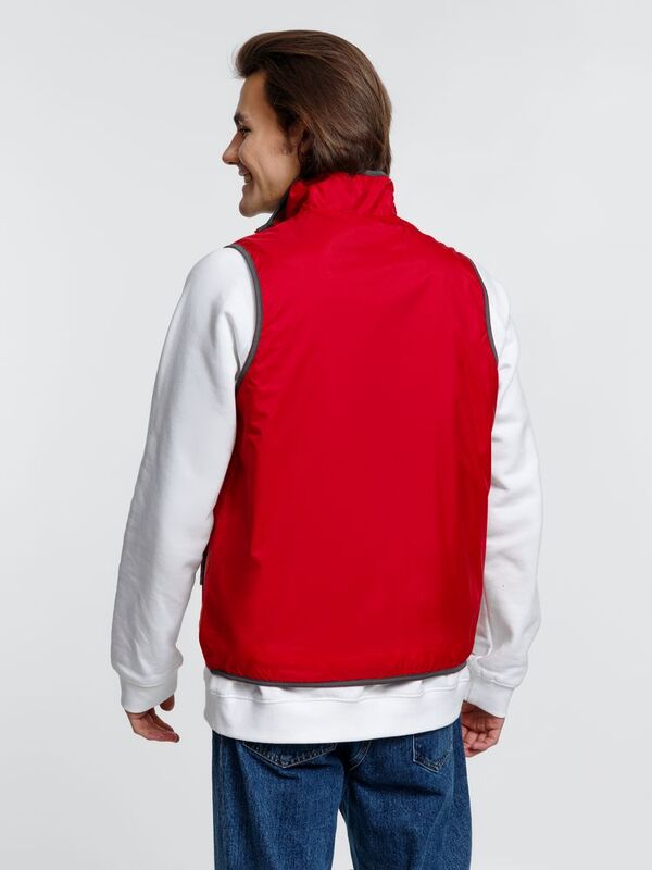 Жилет двусторонний Winner, красный арт.2671.50