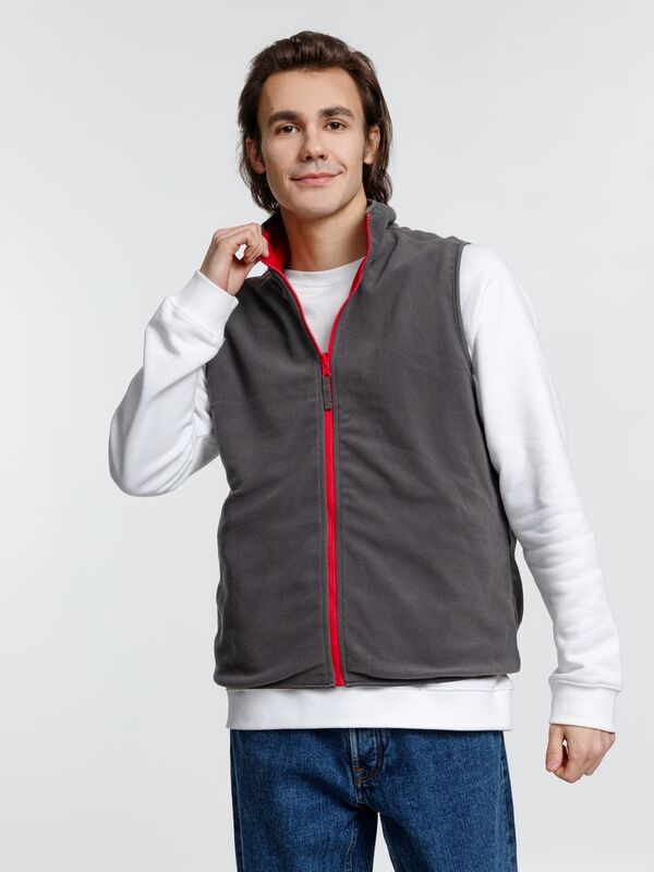 Жилет двусторонний Winner, красный арт.2671.50