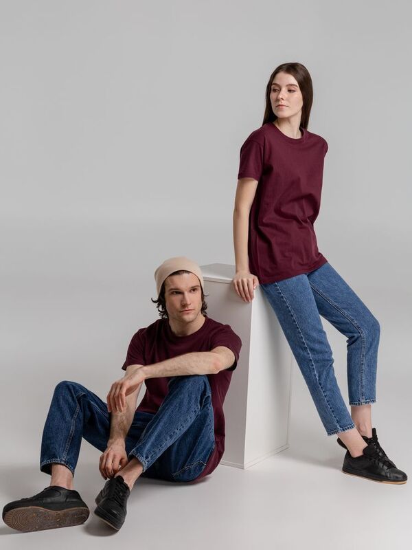 Футболка Imperial 190, бордовая арт.1374.55