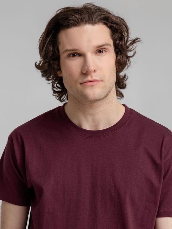 Футболка Imperial 190, бордовая арт.1374.55