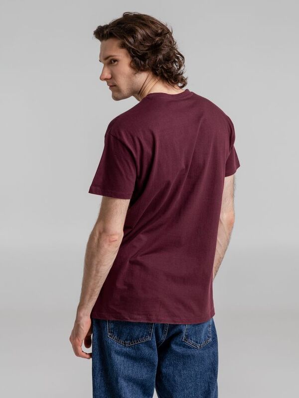 Футболка Imperial 190, бордовая арт.1374.55