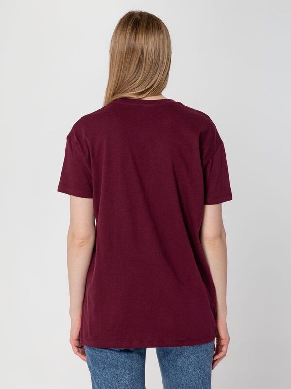 Футболка унисекс Regent 150, бордовая арт.1376.55