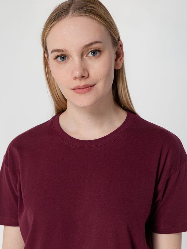 Футболка унисекс Regent 150, бордовая арт.1376.55