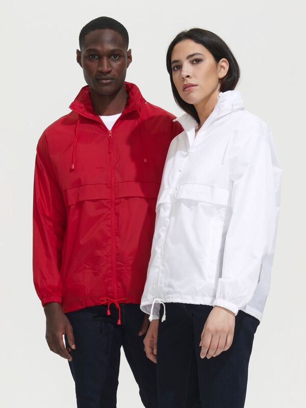 Ветровка из нейлона Surf 210, оранжевая арт.1384.20