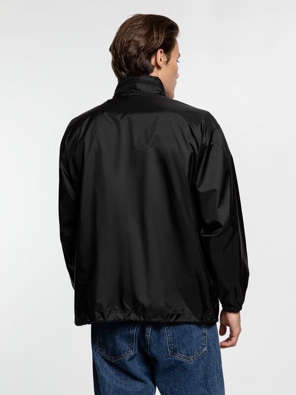 Ветровка из нейлона Surf 210, черная арт.1384.30