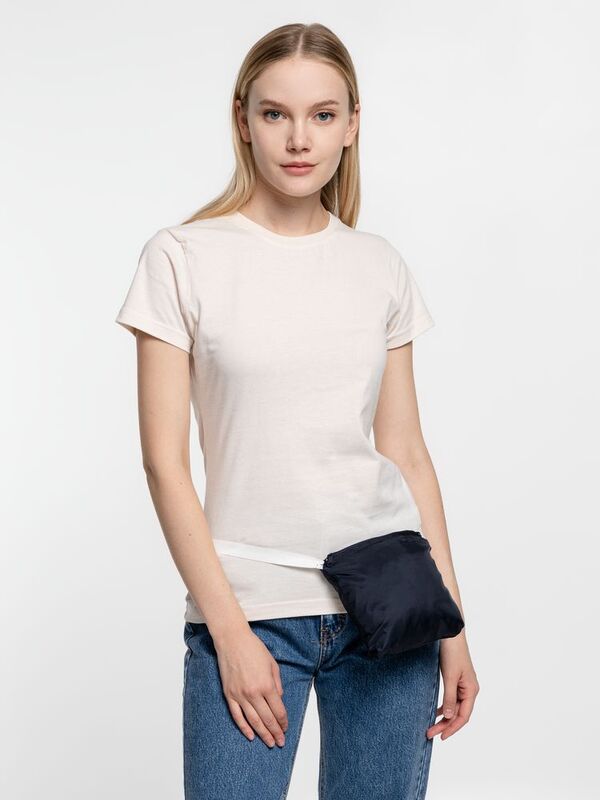 Ветровка из нейлона Surf 210, темно-синяя (navy) арт.1384.40