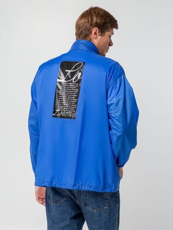 Ветровка из нейлона Surf 210, ярко-синяя (royal) арт.1384.44