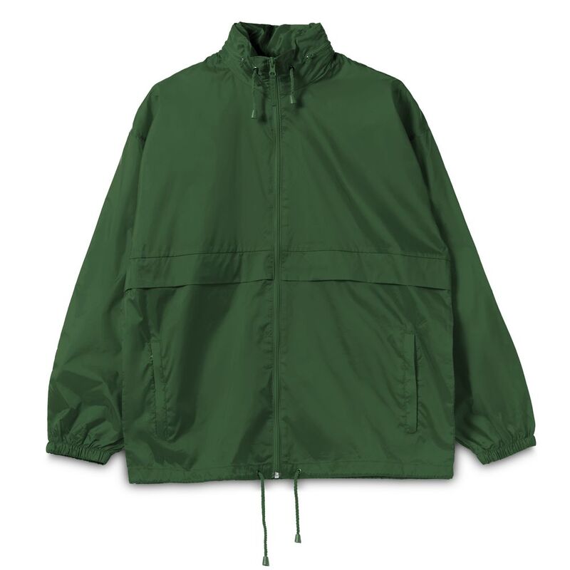 Ветровка из нейлона Surf 210, зеленая арт.1384.90
