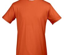 Футболка мужская с контрастной отделкой Madison 170, оранжевый/белый арт.1834.26