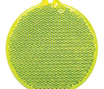 Пешеходный светоотражатель &laquo;Круг&raquo;, неон-желтый арт.4210.89