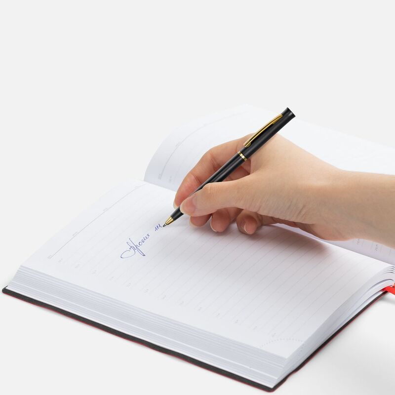 Ручка шариковая Euro Gold, черная арт.4475.30