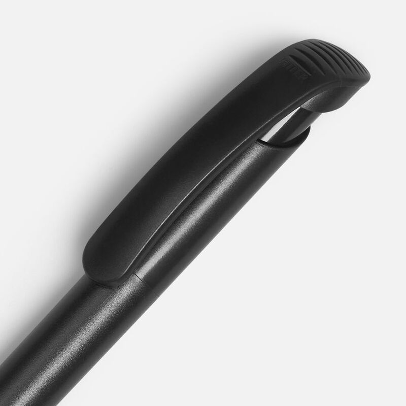 Ручка шариковая Clear Solid, черная арт.4482.30