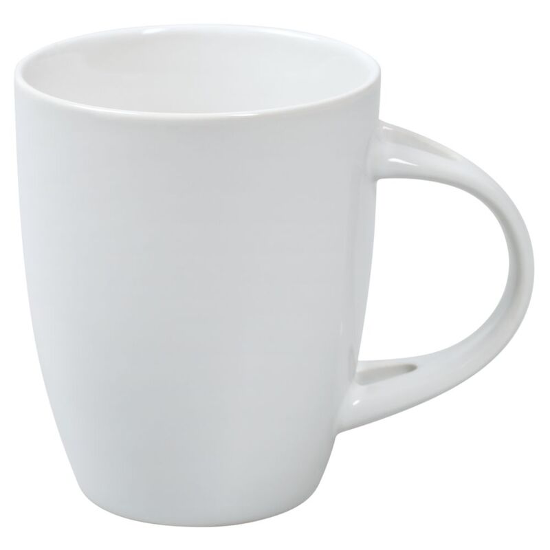 Кружка с ложкой Cheer Up, белая с белой арт.4665.60