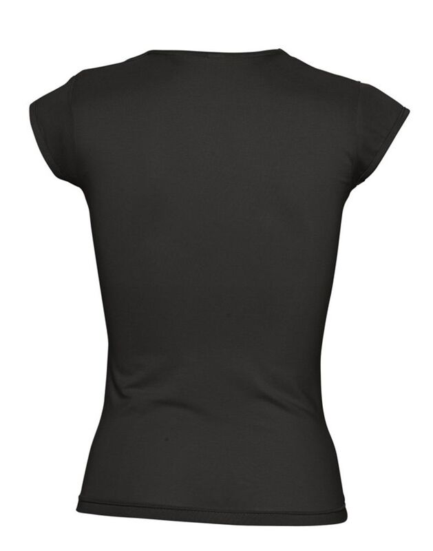 Футболка женская Mint 170, черная арт.4797.30