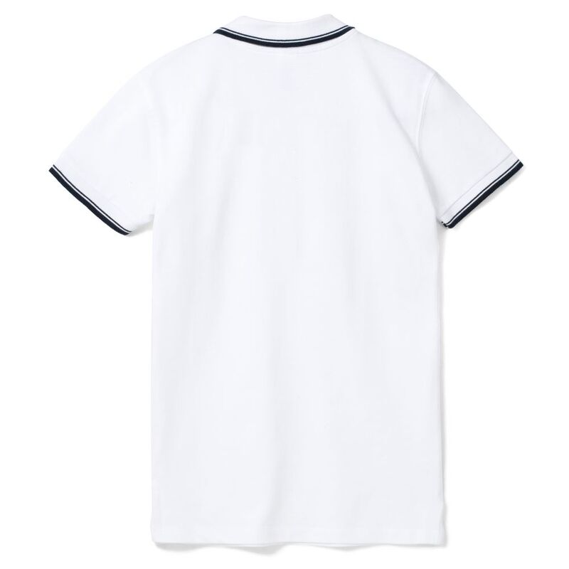 Рубашка поло женская Practice Women 270, белая с темно-синим арт.6084.60