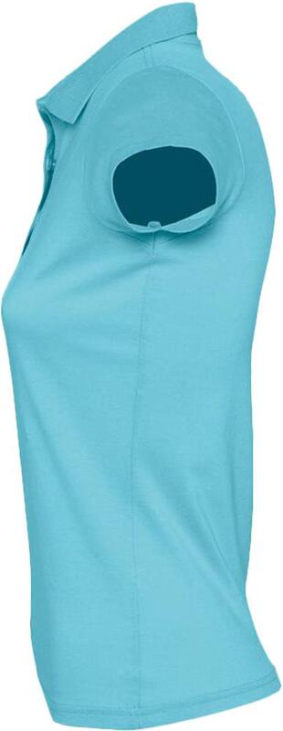Рубашка поло женская Prescott Women 170, бирюзовая арт.6087.42