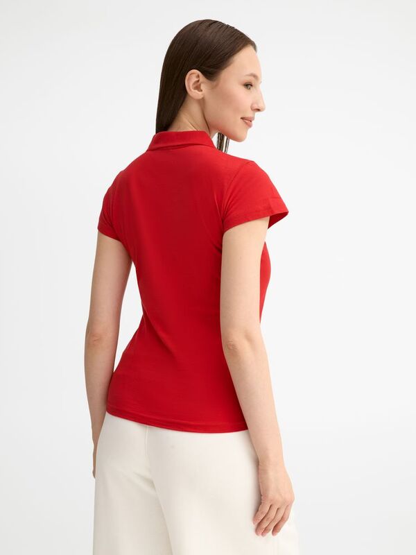 Рубашка поло женская Prescott Women 170, красная арт.6087.50