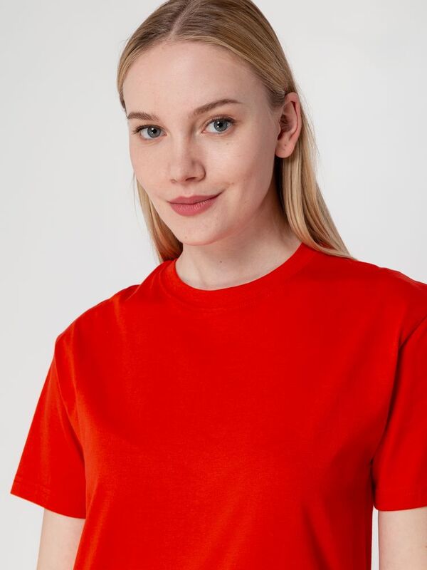 Футболка унисекс T-Bolka 160, красная арт.6140.50