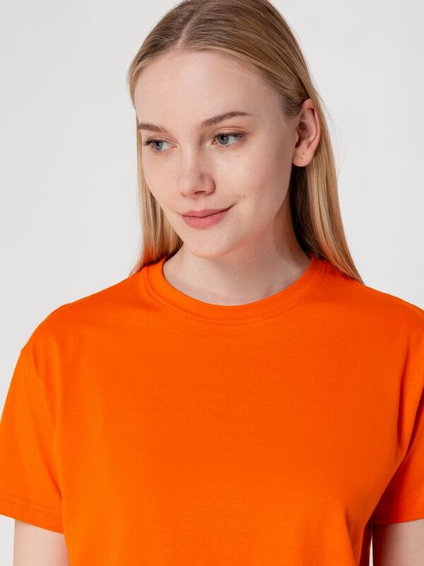 Футболка унисекс T-Bolka 160, оранжевая арт.6140.20
