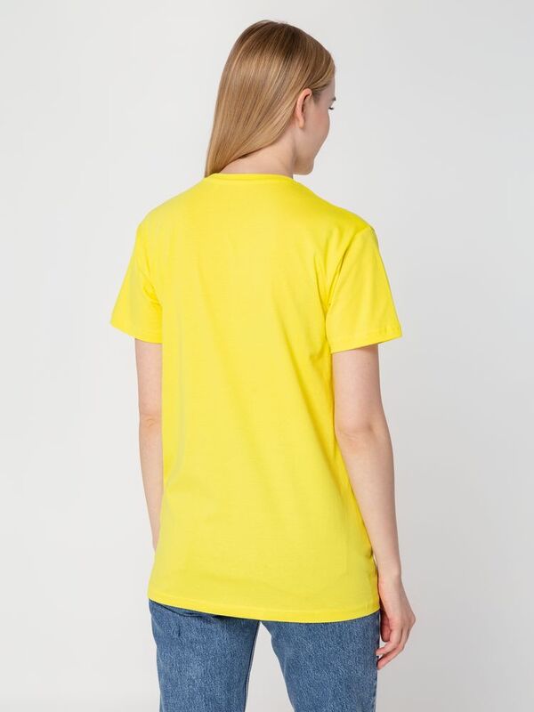 Футболка унисекс T-Bolka 160, желтая арт.6140.80