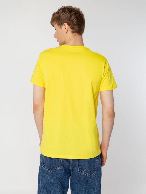 Футболка унисекс T-Bolka 160, желтая арт.6140.80
