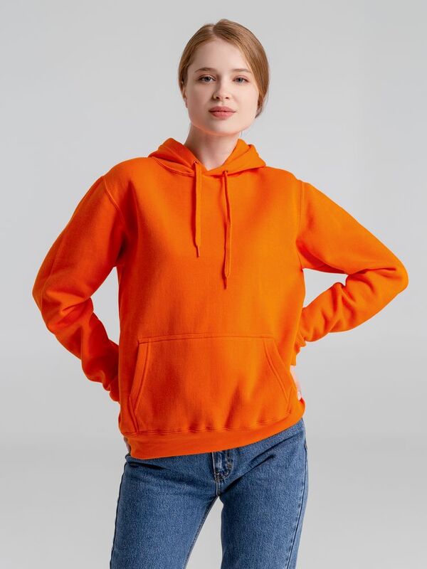 Толстовка с капюшоном Slam 320, оранжевая арт.2401.20