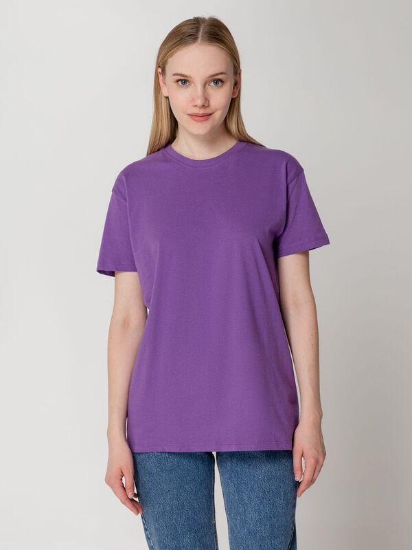 Футболка унисекс Regent 150, фиолетовая арт.1376.77
