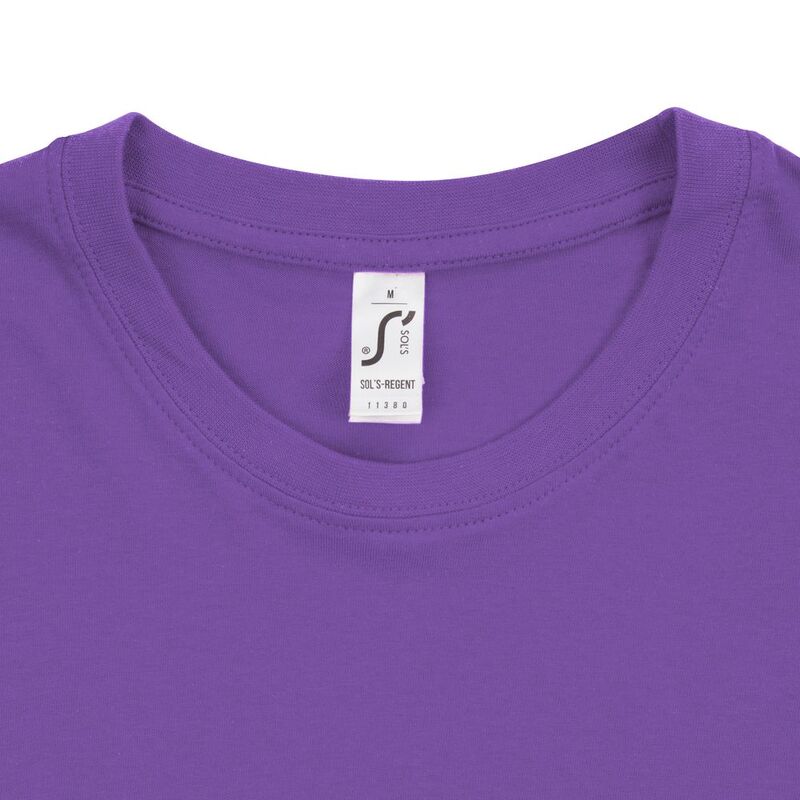 Футболка унисекс Regent 150, фиолетовая арт.1376.77