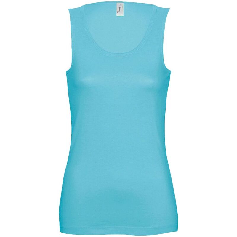 Майка женская Jane 150, бирюзовая арт.4804.42