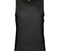 Майка мужская Justin 150, черная арт.4805.30