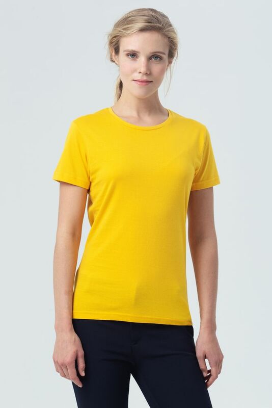 Футболка женская Miss 150, желтая арт.2662.80